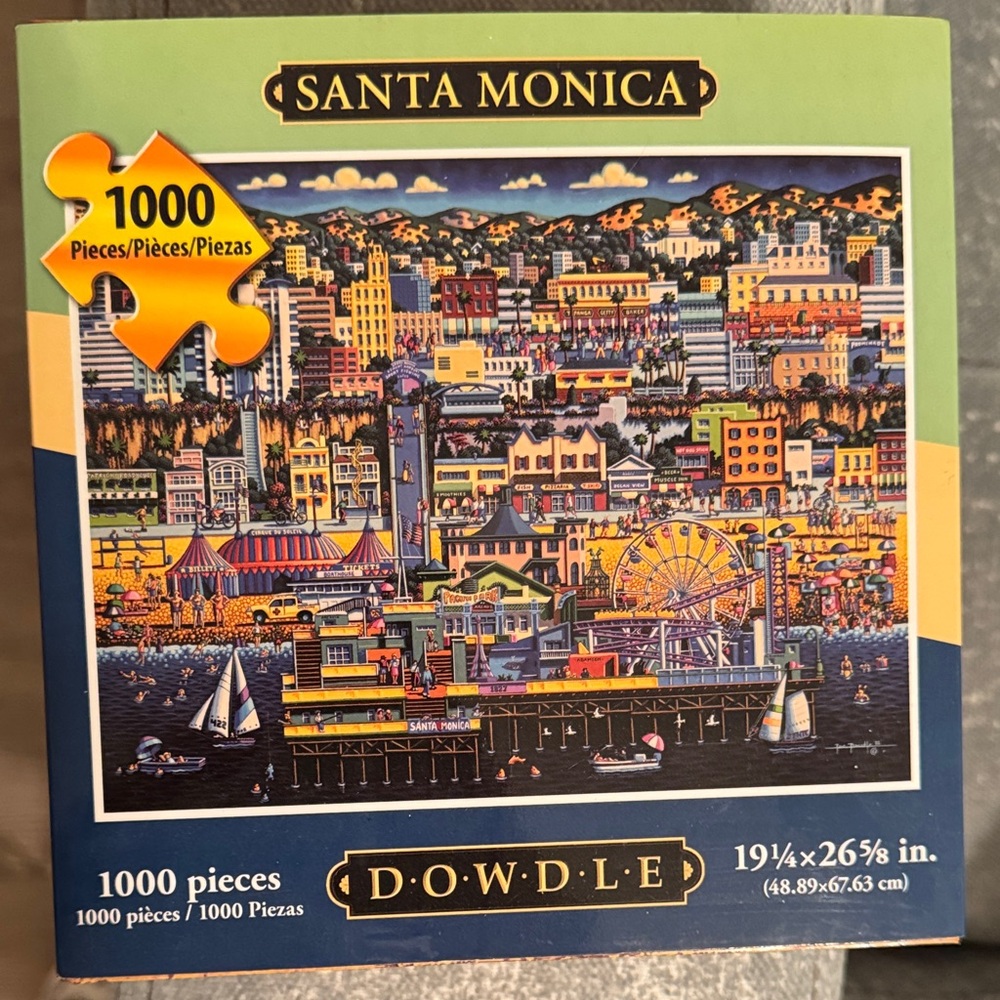Dowdle Santa Monica Jigsaw Puzzle - 1000 Pieces